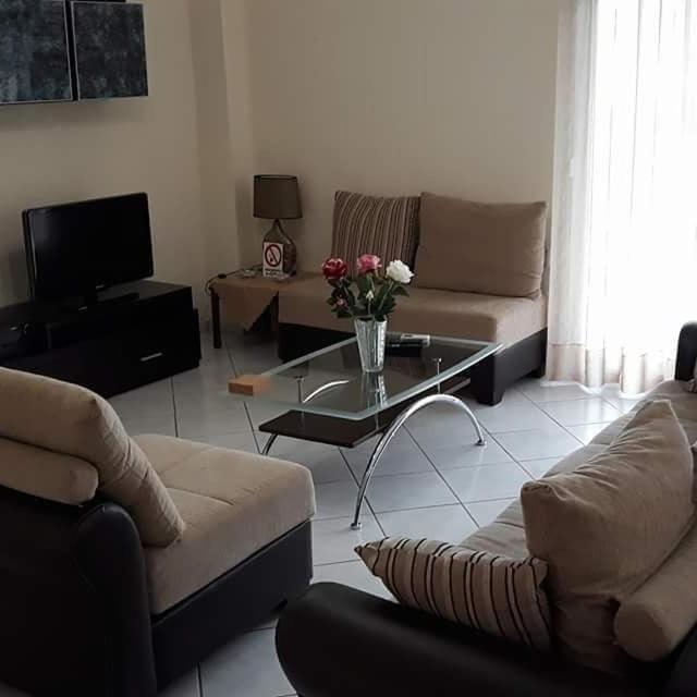 Stathoris Deluxe Apartment Néa Péramos Exterior foto