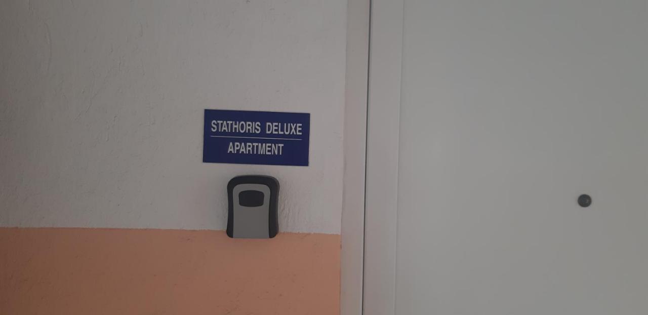Stathoris Deluxe Apartment Néa Péramos Exterior foto